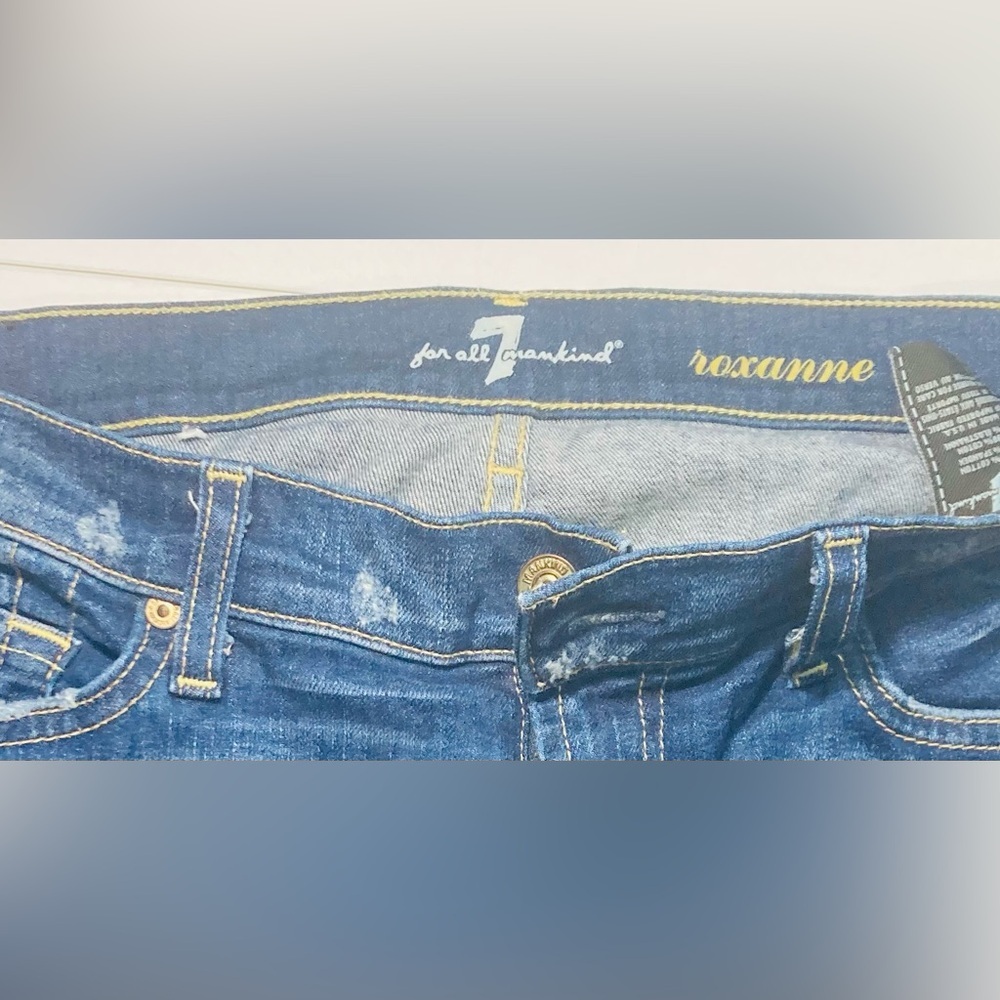 7 For All Mankind Roxanne Jeans size 30 - Picture 2 of 9